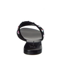 Giuseppe Zanotti Roll Suede Sandal Women Flat Sandals -Giuseppe Zanotti shop 1313415463 RLLZ 3