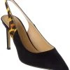 Giuseppe Zanotti Formal 85 Suede & Haircalf Slingback Pump Women Pumps -Giuseppe Zanotti shop 1313415470 RLLZ 1