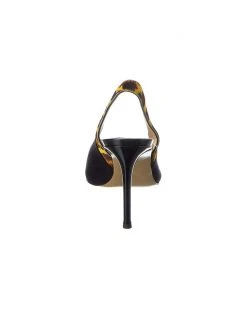 Giuseppe Zanotti Formal 85 Suede & Haircalf Slingback Pump Women Pumps -Giuseppe Zanotti shop 1313415470 RLLZ 3