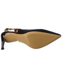 Giuseppe Zanotti Formal 85 Suede & Haircalf Slingback Pump Women Pumps -Giuseppe Zanotti shop 1313415470 RLLZ 4