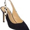 Giuseppe Zanotti Formal 85 Suede & Haircalf Slingback Pump Women Pumps -Giuseppe Zanotti shop 1313415472 RLLZ 1