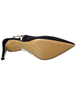 Giuseppe Zanotti Formal 85 Suede & Haircalf Slingback Pump Women Pumps -Giuseppe Zanotti shop 1313415472 RLLZ 4