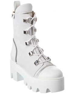 Giuseppe Zanotti Daikiri 20 Suede & Leather Platform Boot Women Boots