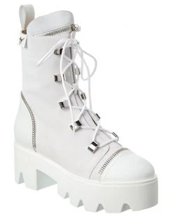 Giuseppe Zanotti Daikiri 20 Suede & Leather Platform Boot Women Boots