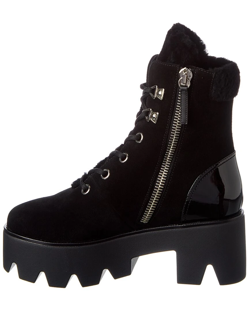 Giuseppe Zanotti Daikiri 20 Suede & Patent Platform Boot Women Boots 4 Giuseppe Zanotti Daikiri 20 Suede & Patent Platform Boot Women Boots - Image 2