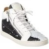Giuseppe Zanotti Brek Leather High-Top Sneaker Women Fashion Sneakers -Giuseppe Zanotti shop 1313415504 RLLZ 1
