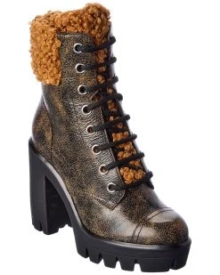Giuseppe Zanotti Gintonic 80 Leather Bootie Women Booties