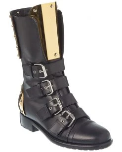 Giuseppe Zanotti Leather Boot Women Boots