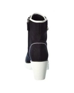 Giuseppe Zanotti Nidir 51 Canvas & Leather Ankle Boot Women Booties 8 Giuseppe Zanotti Nidir 51 Canvas & Leather Ankle Boot Women Booties -Giuseppe Zanotti shop 1313951531 RLLZ 3